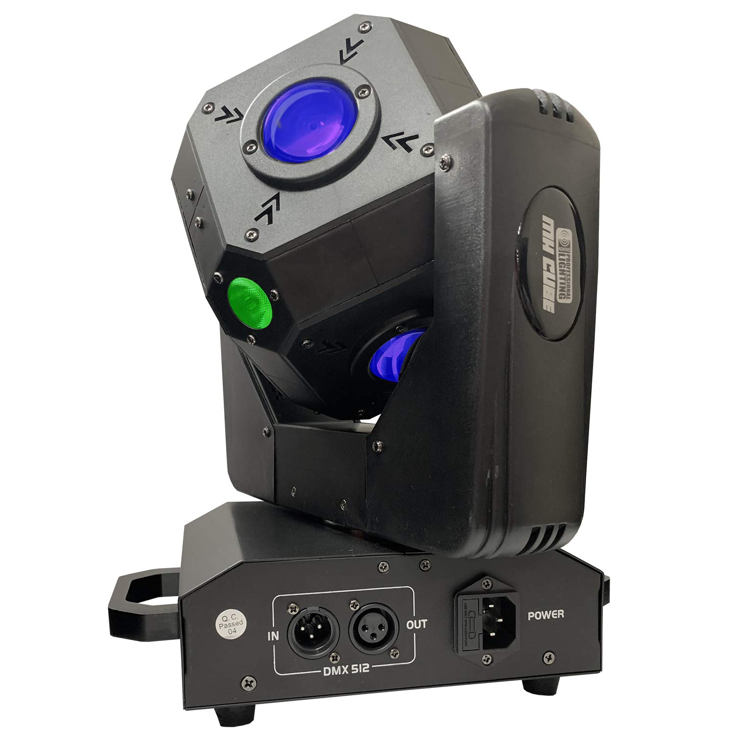 Amazon.com: LED DJ Light - MH-CUBE - Moving Head Cube